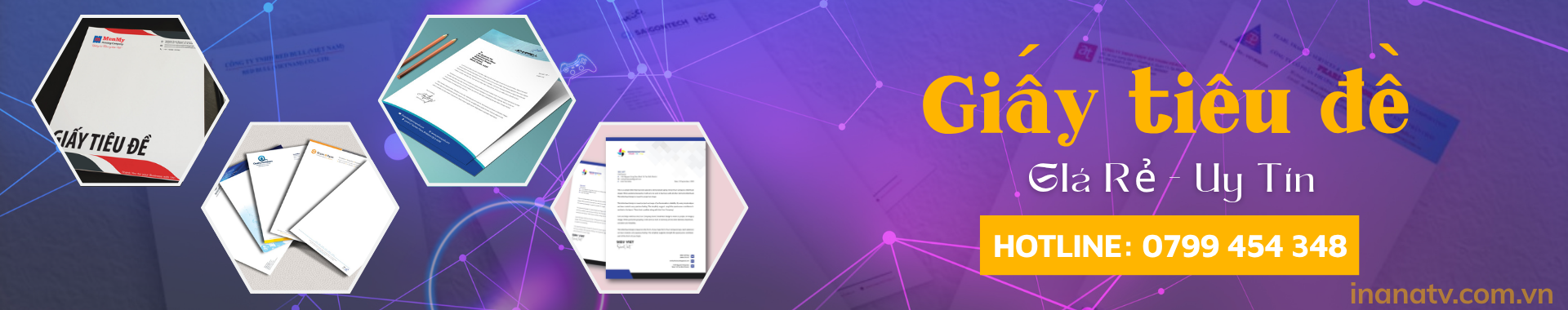 In giấy tiêu đề