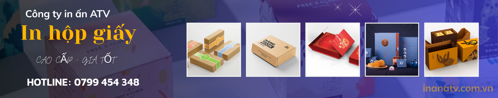In hộp giấy